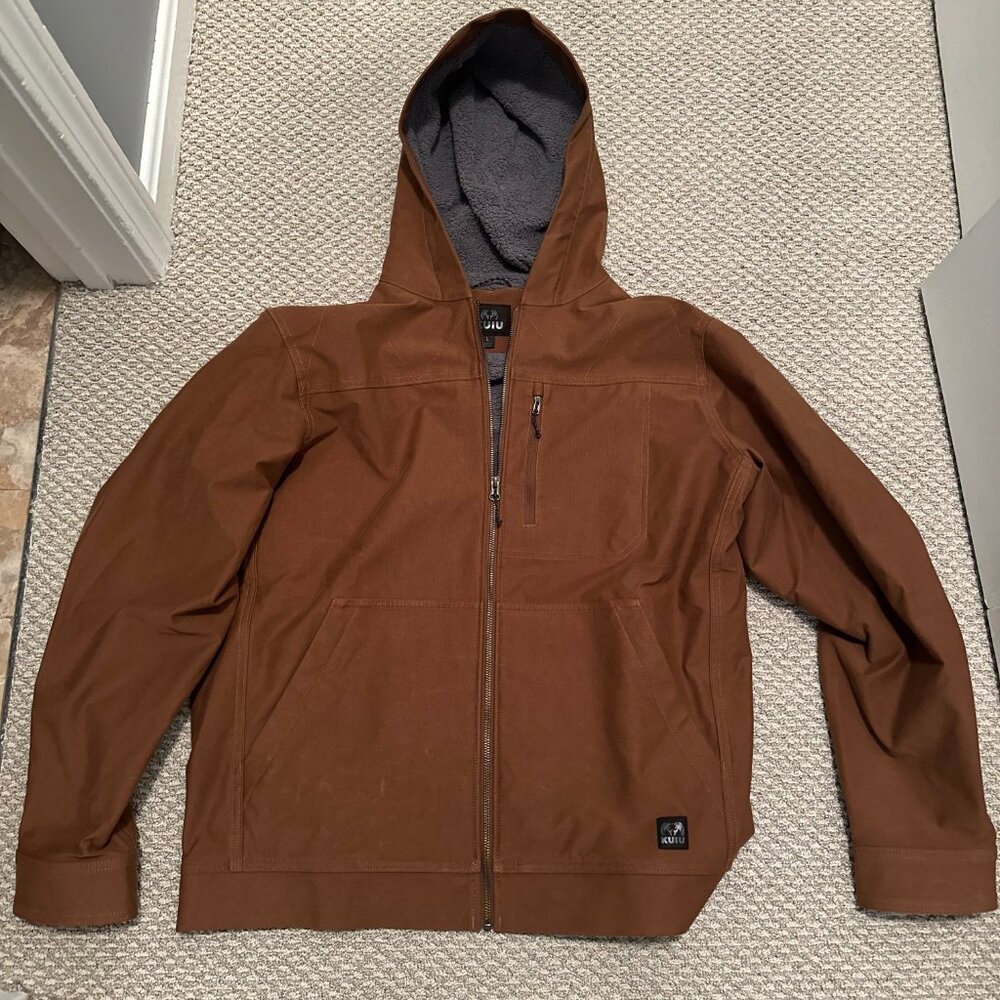 KUIU Tan Hooded Field Jacket